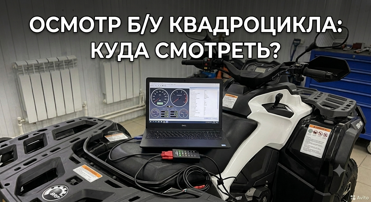 Как не купить «утопленника»: полный чек-лист по осмотру б/у квадроцикла и багги - статья в блоге Мотопульс