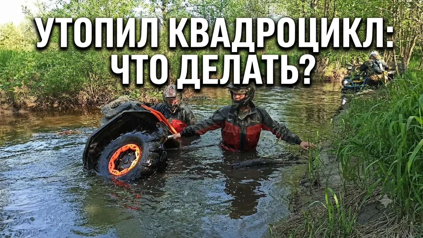 Утопил квадроцикл или багги: экстренная инструкция, как спасти мотор от гидроудара - фото к статье